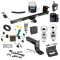 For 2008-2010 Chrysler Town & Country Trailer Hitch Tow PKG w/ 4-Flat Wiring + Ball Mount w/ 4" Drop + 2" Ball + 2-5/16" Ball + Wiring Bracket + Dual Hitch & Coupler Locks + Hitch Cover + Wiring Tester + Ball Lube +Electric Grease +