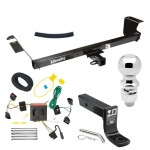 For 2008-2010 Dodge Grand Caravan Trailer Hitch kit by: Draw-Tite For 2008-2010 Dodge Grand Caravan Trailer Hitch Tow PKG w/ 4-Flat Wiring + Ball Mount w/ 4" Drop + 2-5/16" Ball By Draw-Tite