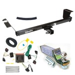 For 2008-2010 Dodge Grand Caravan Trailer Hitch kit by: Draw-Tite For 2008-2010 Dodge Grand Caravan Trailer Hitch Tow PKG w/ 4-Flat Wiring + Starter Kit Ball Mount w/ 2" Drop & 1-7/8" Ball By Draw-Tite