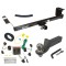 For 2008-2010 Chrysler Town & Country Trailer Hitch Tow PKG w/ 4-Flat Wiring + Interlock Tactical Starter Kit w/ 2" Drop & 2" Ball By Draw-Tite