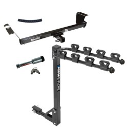 For 2008-2016 Chrysler Town & Country Trailer Hitch Tow PKG w/ 4 Bike Carrier Rack + Hitch Lock By Draw-Tite For 2008-2016 Chrysler Town & Country Trailer Hitch Tow PKG w/ 4 Bike Carrier Rack + Hitch Lock By Draw-Tite