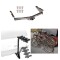 Trailer Hitch w/ 4 Bike Rack For 12-22 Nissan NV1500 NV2500 NV3500 Approved for Recreational & Offroad Use Carrier for Adult Woman or Child Bicycles Foldable