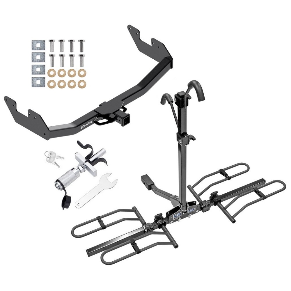 Custom Fit Trailer Hitch 2 Bike Carrier Rail Rack Anti Rattle Device w/ 2 Keys Installation Hardware Installation Instructions 75791 63134 63100 Draw-Tite Trailer Tow Hitch 16-23 Toyota Hilux Platform Style 2 Bike Rack Anti Rattle Hitch Lock 16 17 18 19 Trailer Tow Hitch For 16-23 Toyota Hilux Platform Style 2 Bike Rack w/ Anti Rattle Hitch Lock
