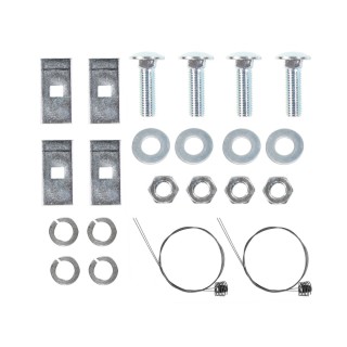 HWKIT3 Draw-Tite Hardware Kit Class 3 Trailer Hitch Trailer Tow Hitch Hardware Fastener Kit For 2013 Isuzu D-Max All Styles 2" Towing Receiver