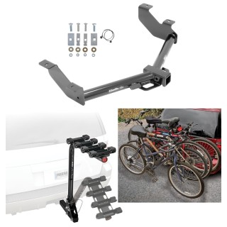 Custom Fit Trailer Hitch 4 Bike Carrier Installation Hardware Installation Instructions 75852 63124 Draw-Tite Trailer Hitch 4 Bike Rack 14-23 Transit Connect All Styles Approved Recreational Offroad Use Carrier Adult Woman or Child Bicycles Foldable 14 1 Trailer Hitch w/ 4 Bike Rack For 14-23 Ford Transit Connect All Styles Approved for Recreational & Offroad Use Carrier for Adult Woman or Child Bicycles Foldable