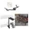 Custom Fit Trailer Hitch 4 Bike Carrier Installation Hardware Installation Instructions 75882 63124 Draw-Tite Trailer Hitch 4 Bike Rack 14-23 RAM ProMaster 1500 2500 All (3500 w/o Extended Body) Approved Recreational Offroad Use Carrier Adult Woman or Ch Trailer Hitch w/ 4 Bike Rack For 14-24 RAM ProMaster 1500 2500 All (3500 w/o Extended Body) Approved for Recreational & Offroad Use Carrier for Adult Woman or Child Bicycles Foldable