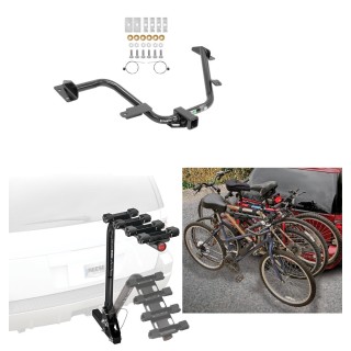 Custom Fit Trailer Hitch 4 Bike Carrier Installation Hardware Installation Instructions 75898 63124 Draw-Tite Trailer Hitch 4 Bike Rack 15-18 Chevy City Express 13-22 Nissan NV200 Approved Recreational Offroad Use Carrier Adult Woman or Child Bicycles Fo Trailer Hitch w/ 4 Bike Rack For 15-18 Chevy City Express 13-22 Nissan NV200 Approved for Recreational & Offroad Use Carrier for Adult Woman or Child Bicycles Foldable
