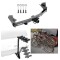 Trailer Hitch w/ 4 Bike Rack For 15-22 Chevy Colorado GMC Canyon Approved for Recreational & Offroad Use Carrier for Adult Woman or Child Bicycles Foldable