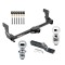 Custom Fit Trailer Hitch 2" Drop Ball-Mount w/ Pin/Clip 1-7/8" and 2" Chrome Ball Installation Hardware Installation Instructions 76015 23 63845 63816 Draw-Tite Trailer Tow Hitch 16-23 Mercedes-Benz Metris Receiver 1-7/8" and 2" Trailer Tow Hitch For 16-23 Mercedes-Benz Metris Receiver w/ 1-7/8" and 2" Ball