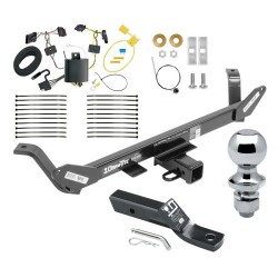 Trailer Tow Hitch For 16-17 BMW X1 Complete Package w/ Wiring and 1-7/8" Ball