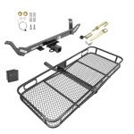 Trailer Tow Hitch For 16-24 BMW X1 Basket Cargo Carrier Platform Hitch Lock and Cover
