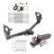 Custom Fit Trailer Hitch Wiring Harness (Plug & Play) 2" Drop Ball-Mount w/ Pin/Clip 2" Chrome Ball Installation Hardware Installation Instructions 76021 118651 21536 Draw-Tite Tow Package 15-23 Jeep Renegade Trailer Hitch Wiring 2" Dro Tow Package For 15-23 Jeep Renegade Trailer Hitch w/ Wiring 2" Drop Mount 2" Ball 2" Receiver