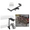 Custom Fit Trailer Hitch 4 Bike Carrier Installation Hardware Installation Instructions 76022 63124 Draw-Tite Trailer Hitch 4 Bike Rack 17-23 Cadillac XT5 except Platinum Approved Recreational Offroad Use Carrier Adult Woman or Child Bicycles Foldable 17 Trailer Hitch w/ 4 Bike Rack For 17-24 Cadillac XT5 except Platinum Approved for Recreational & Offroad Use Carrier for Adult Woman or Child Bicycles Foldable
