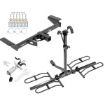 Custom Fit Trailer Hitch 2 Bike Carrier Rail Rack Anti Rattle Device w/ 2 Keys Installation Hardware Installation Instructions 76022 63134 63100 Draw-Tite Trailer Tow Hitch 17-23 Cadillac XT5 except Platinum Platform Style 2 Bike Rack Anti Rattle Hitch L Trailer Tow Hitch For 17-24 Cadillac XT5 except Platinum Platform Style 2 Bike Rack w/ Anti Rattle Hitch Lock
