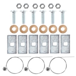 Trailer Tow Hitch Hardware Fastener Kit For 17-24 Cadillac XT5 except Platinum 2" Receiver Trailer Tow Hitch Hardware Fastener Kit For 17-24 Cadillac XT5 except Platinum 2" Receiver