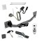 Custom Fit Trailer Hitch Wiring Harness (Plug & Play) 2" Drop Ball-Mount w/ Pin/Clip 2" Chrome Ball Security Lock Pin Rubber Hitch Plug Cover Installation Hardware Installation Instructions 76023 118720 23 63845 580407 7010 Draw-Tite Trailer Trailer Tow Hitch For 17-23 GMC Acadia Exc 17 Limited 19-24 Chevy Blazer 2020 Cadillac XT6 Deluxe Package Wiring 2" Ball and Lock