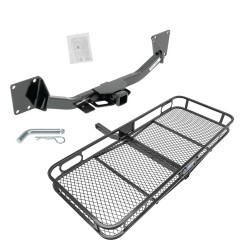 Trailer Tow Hitch For 17-24 GMC Acadia Exc 17 Limited 2020 Cadillac XT6 19-24 Chevy Blazer Cargo Carrier Platform w/ Hitch Pin