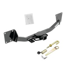 Trailer Tow Hitch For 17-24 GMC Acadia Exc 17 Limited 2020 Cadillac XT6 19-24 Chevy Blazer Class 3 2" Receiver w/ J-Pin Anti-Rattle Lock