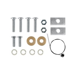 Trailer Tow Hitch Hardware Fastener Kit For 14-23 RAM 1500 2500 3500 All Models 2" Receiver Class 3 Trailer Tow Hitch Hardware Fastener Kit For 14-23 RAM 1500 2500 3500 All Models 2" Receiver Class 3