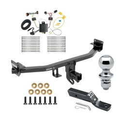 Trailer Tow Hitch For 17-22 KIA Sportage Except SX & SX Turbo Complete Package w/ Wiring and 1-7/8" Ball Trailer Tow Hitch For 17-22 KIA Sportage Except SX & SX Turbo Complete Package w/ Wiring and 1-7/8" Ball
