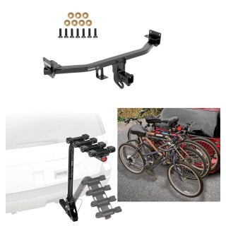 Custom Fit Trailer Hitch 4 Bike Carrier Installation Hardware Installation Instructions 76074 63124 Draw-Tite Trailer Hitch 4 Bike Rack 17-22 KIA Sportage except SX and SX Turbo Approved Recreational Offroad Use Carrier Adult Woman or Child Bicycles Fold Trailer Hitch w/ 4 Bike Rack For 17-22 KIA Sportage except SX and SX Turbo Approved for Recreational & Offroad Use Carrier for Adult Woman or Child Bicycles Foldable