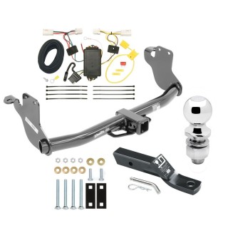 Trailer Tow Hitch For 11-19 Mitsubishi Outlander Sport 11-23 RVR Complete Package w/ Wiring and 2" Ball