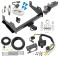Custom Fit Trailer Hitch Wiring Harness (Requires Splicing) 2" Drop Ball-Mount w/ Pin/Clip 2" Chrome Ball Trailer Connector Adapter Brake Control Wiring Kit Circuit Breaker Installation Hardware Installation Instructions 76136 85343 20506 7012a Trailer Hitch Tow Package w/ 7-Way RV Wiring For 15-23 Ford F-150 w/ 2" Drop Mount 2" Ball Class 4 2" Receiver All Models