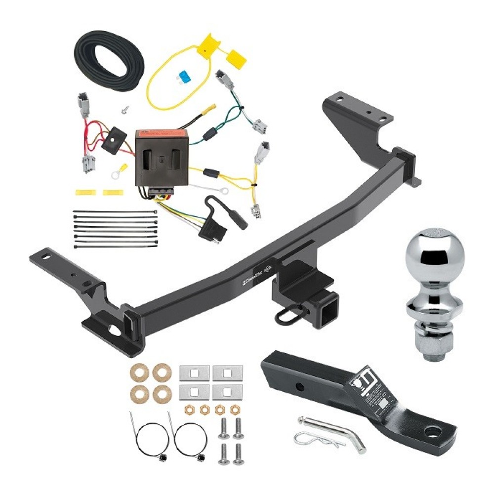Custom Fit Trailer Hitch Wiring Harness (Plug & Play) 2" Drop Ball-Mount w/ Pin/Clip 1-7/8" Chrome Ball Installation Hardware Installation Instructions 76138 118563 23 63816 Draw-Tite Trailer Tow Hitch 13-16 Mazda CX-5 Complete Package Wiri Trailer Tow Hitch For 13-16 Mazda CX-5 Complete Package w/ Wiring and 1-7/8" Ball