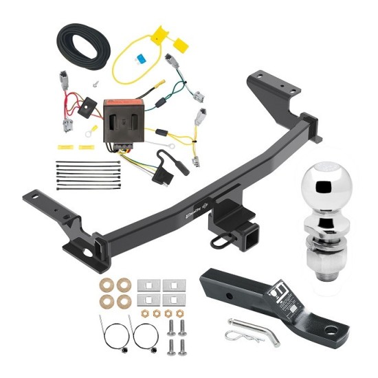 Custom Fit Trailer Hitch Wiring Harness (Plug & Play) 2" Drop Ball-Mount w/ Pin/Clip 2" Chrome Ball Installation Hardware Installation Instructions 76138 118563 23 63845 Draw-Tite Trailer Tow Hitch 13-16 Mazda CX-5 Complete Package Wiring a Trailer Tow Hitch For 13-16 Mazda CX-5 Complete Package w/ Wiring and 2" Ball