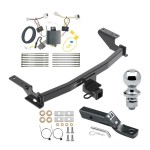 Custom Fit Trailer Hitch Wiring Harness (Plug & Play) 2" Drop Ball-Mount w/ Pin/Clip 1-7/8" Chrome Ball Installation Hardware Installation Instructions 76138 118746 23 63816 Draw-Tite Trailer Tow Hitch 17-21 Mazda CX-5 Complete Package Wiri Trailer Tow Hitch For 17-21 Mazda CX-5 Complete Package w/ Wiring and 1-7/8" Ball