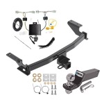 Custom Fit Trailer Hitch Wiring Harness (Plug & Play) 2" Drop Ball-Mount w/ Pin/Clip 2" Chrome Ball Installation Hardware Installation Instructions 76138 118871 21536 Draw-Tite Trailer Tow Hitch 22-23 Mazda CX-5 Except Diesel Complete Packag Trailer Tow Hitch For 22-24 Mazda CX-5 Except Diesel Complete Package w/ Wiring and 2" Ball