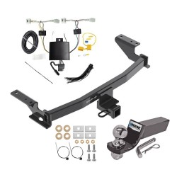 Trailer Tow Hitch For 22-24 Mazda CX-5 Except Diesel Complete Package w/ Wiring and 2" Ball Trailer Tow Hitch For 22-24 Mazda CX-5 Except Diesel Complete Package w/ Wiring and 2" Ball