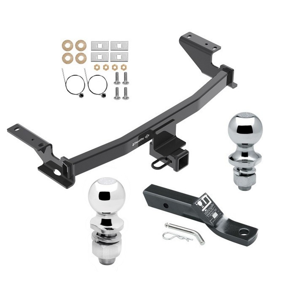 Trailer Tow Hitch For 13-24 Mazda CX-5 Receiver w/ 1-7/8" and 2" Ball Trailer Tow Hitch For 13-24 Mazda CX-5 Receiver w/ 1-7/8" and 2" Ball