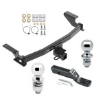 Trailer Tow Hitch For 13-24 Mazda CX-5 Receiver w/ 1-7/8" and 2" Ball Trailer Tow Hitch For 13-24 Mazda CX-5 Receiver w/ 1-7/8" and 2" Ball