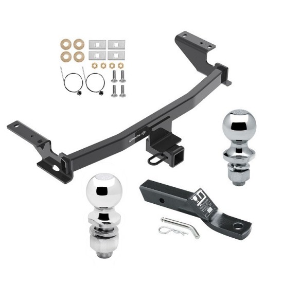 Trailer Tow Hitch For 13-24 Mazda CX-5 Receiver w/ 1-7/8" and 2" Ball Trailer Tow Hitch For 13-24 Mazda CX-5 Receiver w/ 1-7/8" and 2" Ball