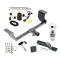Custom Fit Trailer Hitch Wiring Harness (Plug & Play) 2" Drop Ball-Mount w/ Pin/Clip 2" Chrome Ball Security Lock Pin Rubber Hitch Plug Cover Installation Hardware Installation Instructions 76145 118402 23 63845 580407 7010 Draw-Tite Traile Trailer Tow Hitch For 05-08 Dodge Magnum Deluxe Package Wiring 2" Ball and Lock