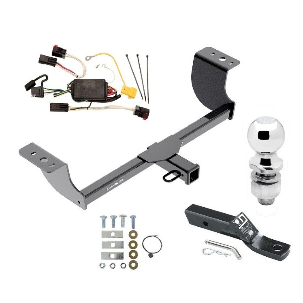 Custom Fit Trailer Hitch Wiring Harness (Plug & Play) 2" Drop Ball-Mount w/ Pin/Clip 2" Chrome Ball Installation Hardware Installation Instructions 76145 118406 23 63845 Draw-Tite Trailer Tow Hitch 08-10 Chrysler 300 Complete Package Wiring Trailer Tow Hitch For 08-10 Chrysler 300 Complete Package w/ Wiring and 2" Ball