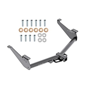 76154 2017 2018 2019 2020 2021 2022 17 18 19 20 21 22 Nissan Titan Except Titan XD or Models w/ Factory 7-Way Wiring Draw-Tite Trailer Tow Hitch Receiver Bar Frame Trailer Tow Hitch For 17-24 Nissan Titan except XD 2" Towing Receiver