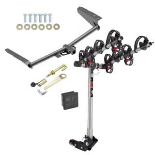 Trailer Tow Hitch For 18-24 Honda Odyssey All Styles 4 Bike Rack w/ Hitch Lock and Cover