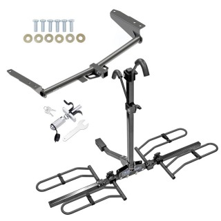 Trailer Tow Hitch For 18-24 Honda Odyssey All Styles Platform Style 2 Bike Rack w/ Anti Rattle Hitch Lock