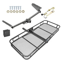 Trailer Tow Hitch For 18-24 Honda Odyssey All Styles Basket Cargo Carrier Platform Hitch Lock and Cover