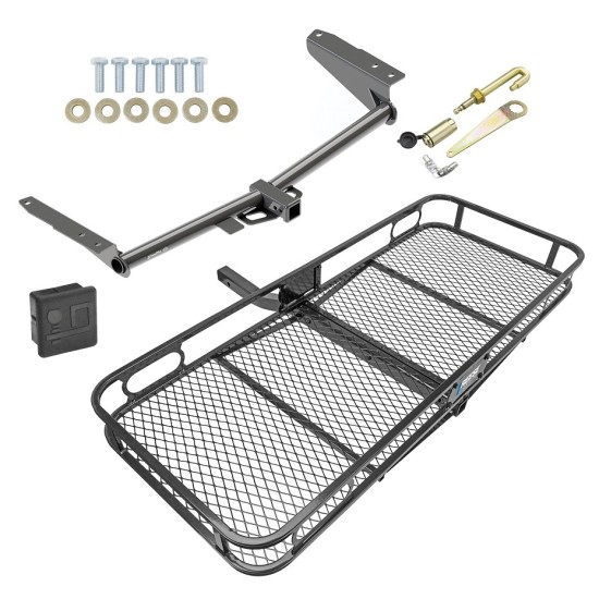 Trailer Tow Hitch For 18-24 Honda Odyssey All Styles Basket Cargo Carrier Platform Hitch Lock and Cover