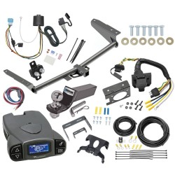 Trailer Hitch Tow Package Prodigy P3 Brake Control For 18-24 Honda Odyssey With Fuse Provisions w/ 7-Way RV Wiring 2" Drop Mount 2" Ball Class 3 2" Receiver Draw-Tite Tekonsha