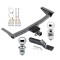 Custom Fit Trailer Hitch 2" Drop Ball-Mount w/ Pin/Clip 1-7/8" and 2" Chrome Ball Installation Hardware Installation Instructions 76176 23 63845 63816 Draw-Tite Trailer Tow Hitch 18-23 Volkswagen Atlas Receiver 1-7/8" and 2" Ball Trailer Tow Hitch For 18-24 Volkswagen Atlas Receiver w/ 1-7/8" and 2" Ball