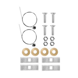 Trailer Tow Hitch Hardware Fastener Kit For 18-24 VW Volkswagen Atlas 2" Receiver Class 3 Trailer Tow Hitch Hardware Fastener Kit For 18-24 VW Volkswagen Atlas 2" Receiver Class 3