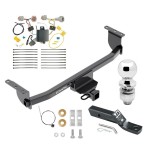 Custom Fit Trailer Hitch Wiring Harness (Plug & Play) 2" Drop Ball-Mount w/ Pin/Clip 2" Chrome Ball Installation Hardware Installation Instructions 76177 118757 23 63845 Draw-Tite Trailer Tow Hitch 17-19 Nissan Rogue Sport All Styles Wiring Trailer Tow Hitch For 17-19 Nissan Rogue Sport All Styles w/ Wiring and 2" Ball