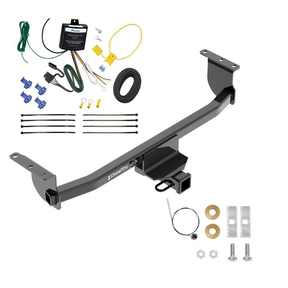 Custom Fit Trailer Hitch Wiring Harness (Requires Splicing) Installation Hardware Installation Instructions 76177 119191 Draw-Tite Trailer Tow Hitch 20-23 Nissan Rogue Sport All Styles Wiring Harness Kit 20 21 22 23 2020 2021 2022 2023 Trailer Tow Hitch For 20-23 Nissan Rogue Sport All Styles w/ Wiring Harness Kit