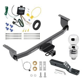 Custom Fit Trailer Hitch Wiring Harness (Requires Splicing) 2" Drop Ball-Mount w/ Pin/Clip 2" Chrome Ball Installation Hardware Installation Instructions 76177 119191 23 63845 Draw-Tite Trailer Tow Hitch 20-23 Nissan Rogue Sport All Styles Wiri Trailer Tow Hitch For 20-23 Nissan Rogue Sport All Styles w/ Wiring and 2" Ball