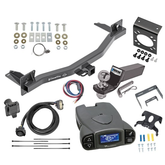 76184 118287 20212 21536 90195 Draw-Tite Trailer Hitch Tow Package Prodigy P3 Brake Control 18-23 Buick Enclave Chevrolet Traverse 7-Way RV Wiring 2" Drop Mount 2" Ball Class 3 2" Receiver Tekonsha 18 19 20 21 22 23 2018 2019 2020 2021 2022 Trailer Hitch Tow Package Prodigy P3 Brake Control For 18-24 Buick Enclave Chevrolet Traverse w/ 7-Way RV Wiring 2" Drop Mount 2" Ball Class 3 2" Receiver Draw-Tite Tekonsha
