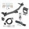 Custom Fit Trailer HitchTow Harness Wiring Package (7-Way) 2" Chrome Ball 2" Drop Ball-Mount w/ Pin/Clip Mounting Bracket for 7-Way Connectors Installation Hardware Installation Instructions 76184 118287 20212 23 63845 Draw-Tite Complete Tow Pac Complete Tow Package For 18-24 Chevy Traverse Buick Enclave w/ 7-Way RV Wiring Harness Kit 2" Ball and Mount Bracket 2" Receiver Class 3